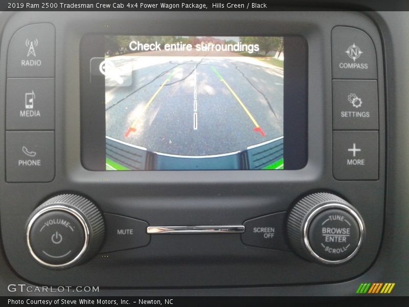 Controls of 2019 2500 Tradesman Crew Cab 4x4 Power Wagon Package