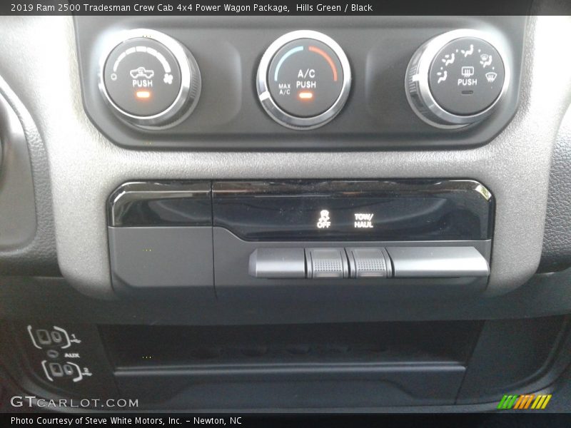 Controls of 2019 2500 Tradesman Crew Cab 4x4 Power Wagon Package