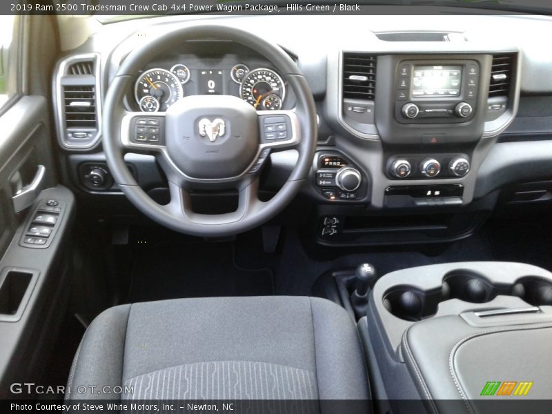 Dashboard of 2019 2500 Tradesman Crew Cab 4x4 Power Wagon Package