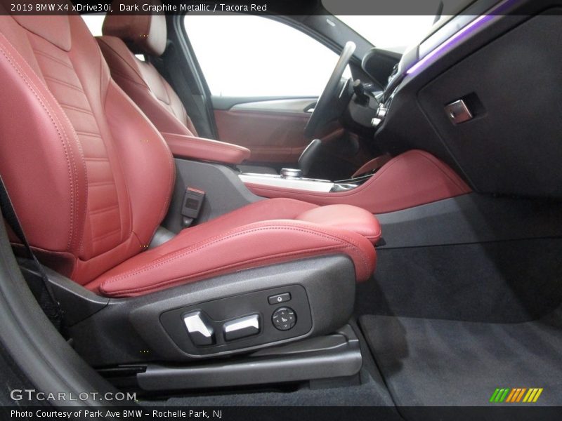 Dark Graphite Metallic / Tacora Red 2019 BMW X4 xDrive30i