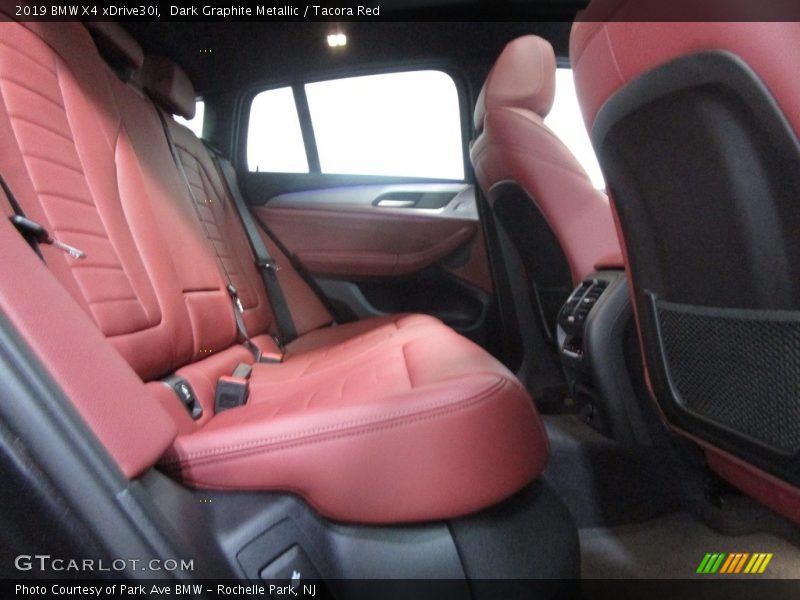 Dark Graphite Metallic / Tacora Red 2019 BMW X4 xDrive30i