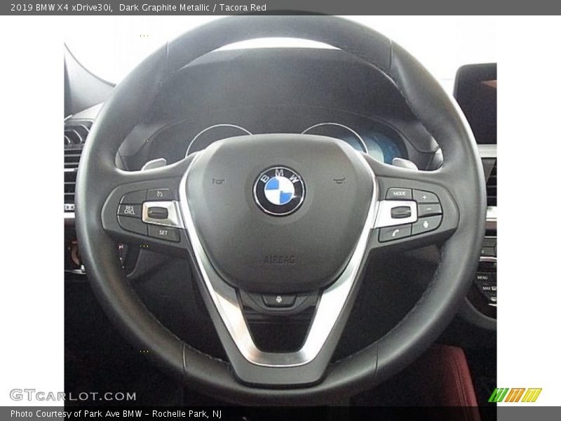 Dark Graphite Metallic / Tacora Red 2019 BMW X4 xDrive30i