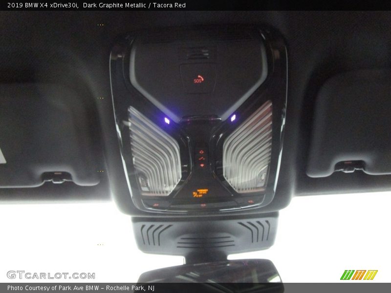 Dark Graphite Metallic / Tacora Red 2019 BMW X4 xDrive30i