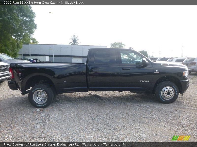 Black / Black 2019 Ram 3500 Big Horn Crew Cab 4x4