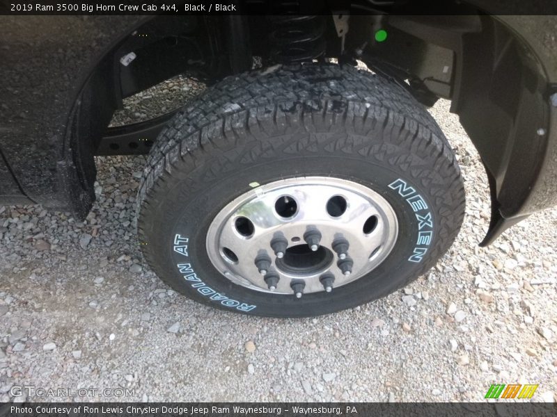 Black / Black 2019 Ram 3500 Big Horn Crew Cab 4x4