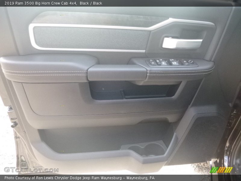 Black / Black 2019 Ram 3500 Big Horn Crew Cab 4x4