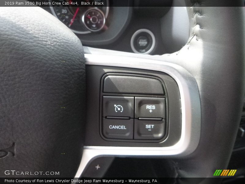 Black / Black 2019 Ram 3500 Big Horn Crew Cab 4x4