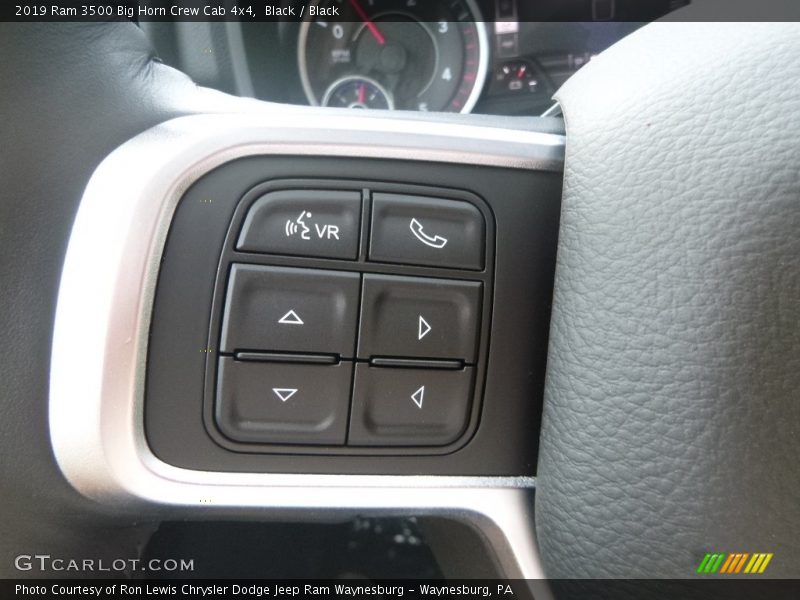 Black / Black 2019 Ram 3500 Big Horn Crew Cab 4x4