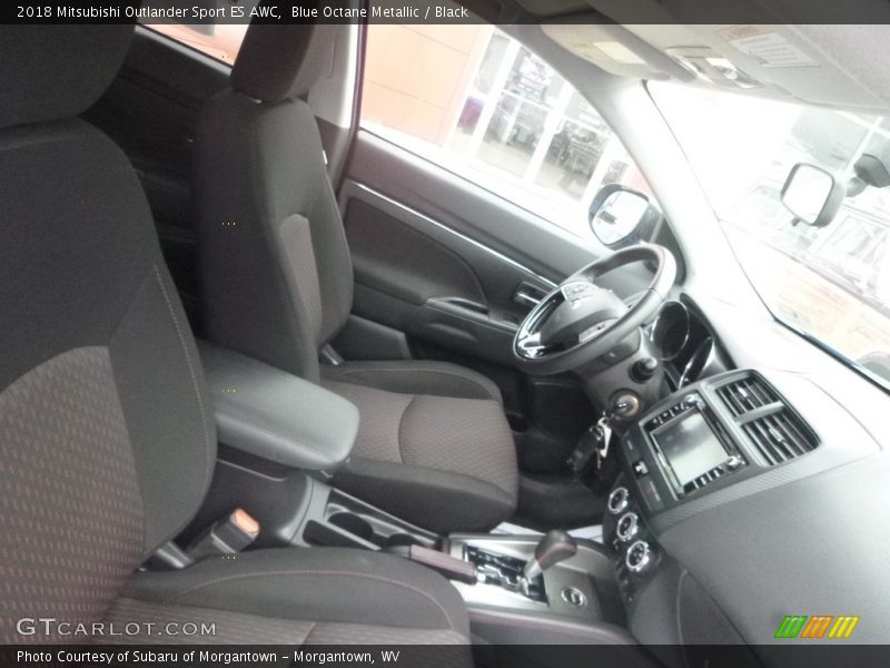 Blue Octane Metallic / Black 2018 Mitsubishi Outlander Sport ES AWC