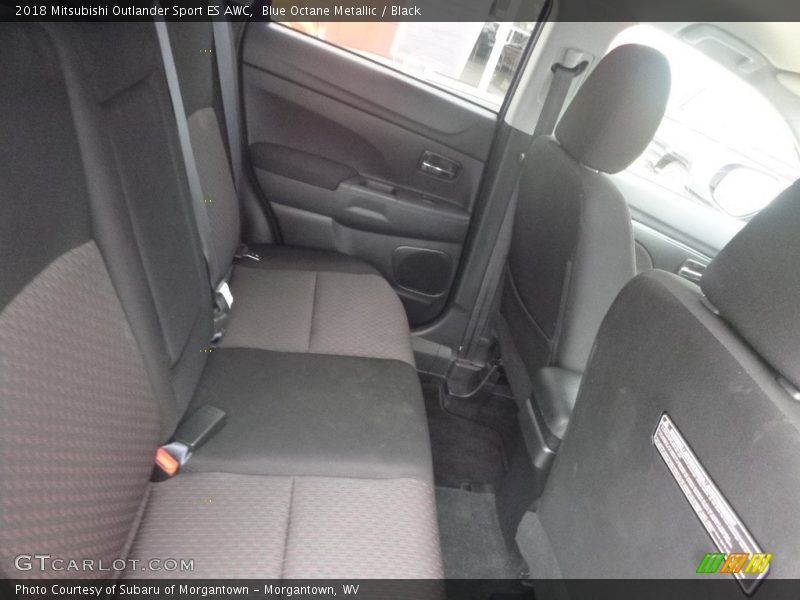 Blue Octane Metallic / Black 2018 Mitsubishi Outlander Sport ES AWC