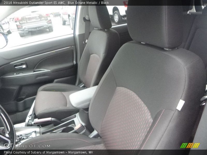 Blue Octane Metallic / Black 2018 Mitsubishi Outlander Sport ES AWC