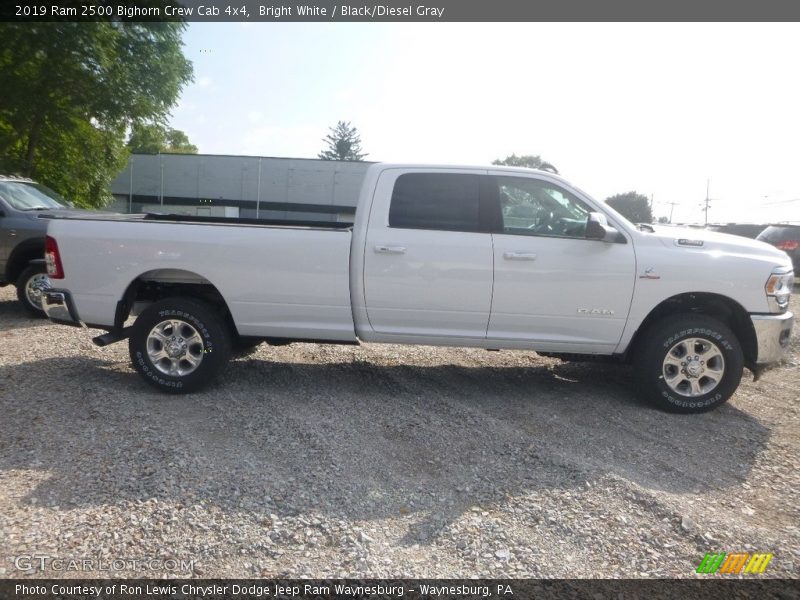Bright White / Black/Diesel Gray 2019 Ram 2500 Bighorn Crew Cab 4x4