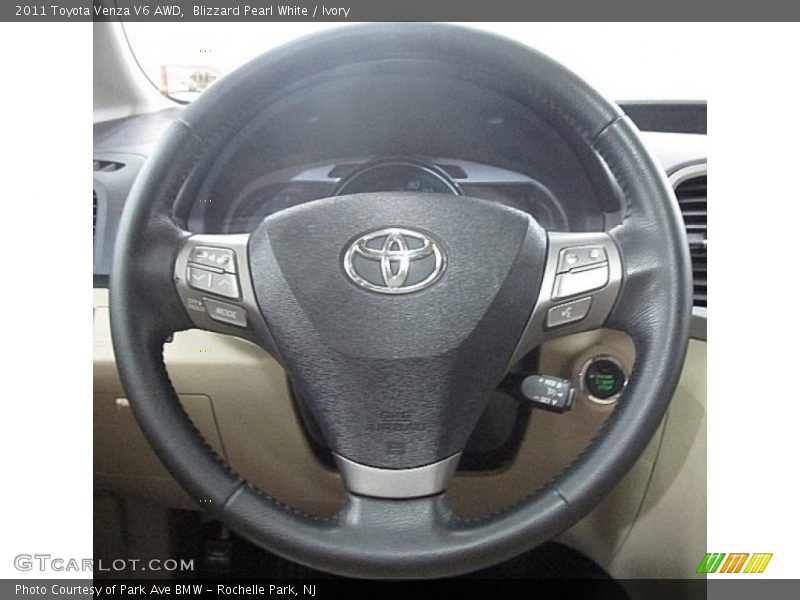 Blizzard Pearl White / Ivory 2011 Toyota Venza V6 AWD