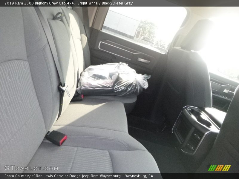 Bright White / Black/Diesel Gray 2019 Ram 2500 Bighorn Crew Cab 4x4