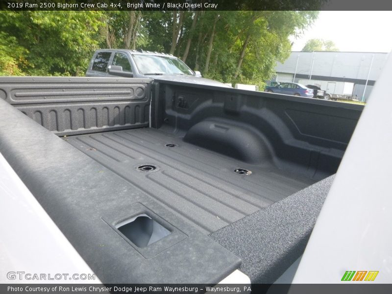 Bright White / Black/Diesel Gray 2019 Ram 2500 Bighorn Crew Cab 4x4