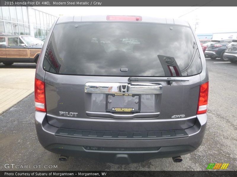 Modern Steel Metallic / Gray 2015 Honda Pilot EX 4WD