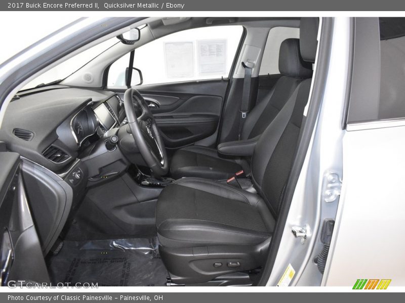 Quicksilver Metallic / Ebony 2017 Buick Encore Preferred II
