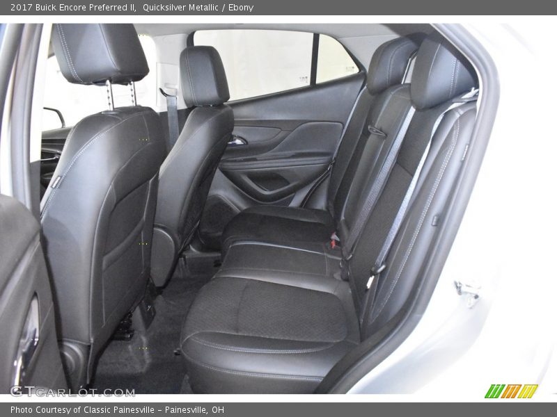Quicksilver Metallic / Ebony 2017 Buick Encore Preferred II