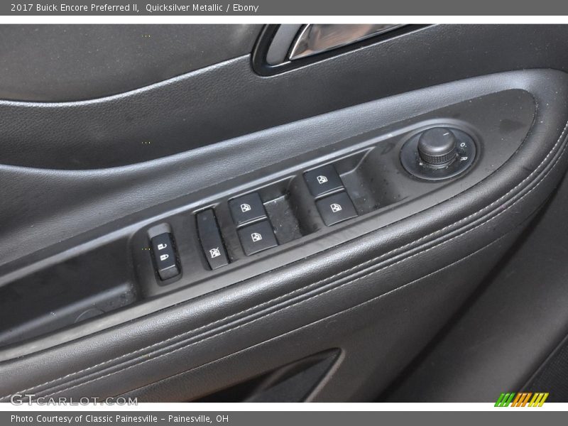 Quicksilver Metallic / Ebony 2017 Buick Encore Preferred II