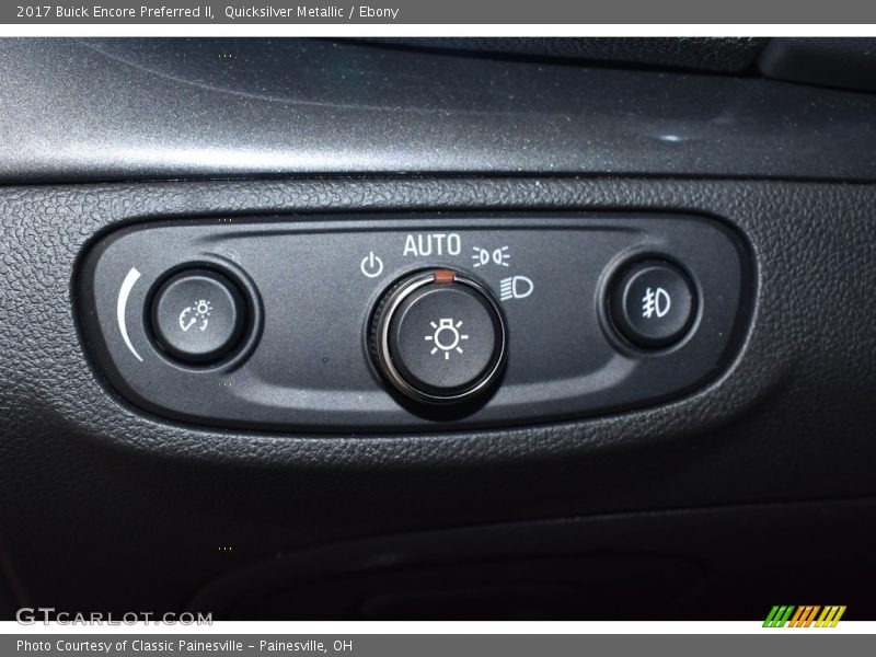 Quicksilver Metallic / Ebony 2017 Buick Encore Preferred II