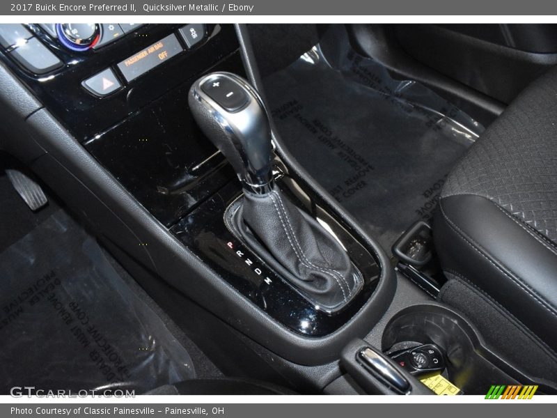 Quicksilver Metallic / Ebony 2017 Buick Encore Preferred II