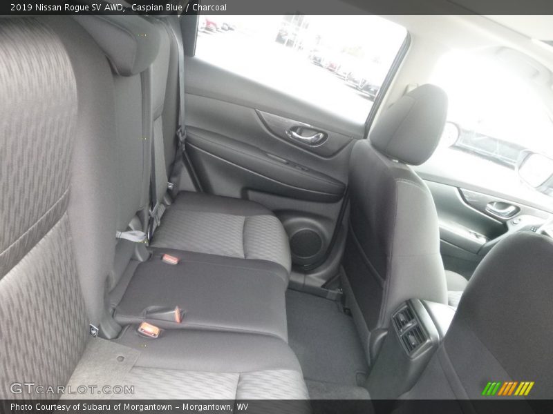 Caspian Blue / Charcoal 2019 Nissan Rogue SV AWD