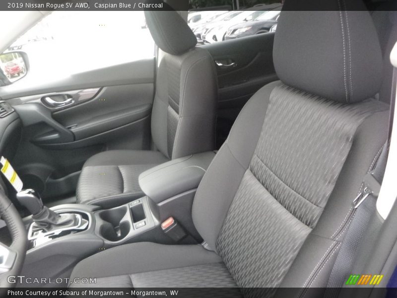 Caspian Blue / Charcoal 2019 Nissan Rogue SV AWD