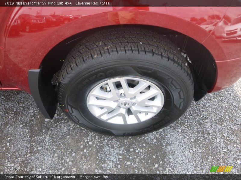 Cayenne Red / Steel 2019 Nissan Frontier SV King Cab 4x4