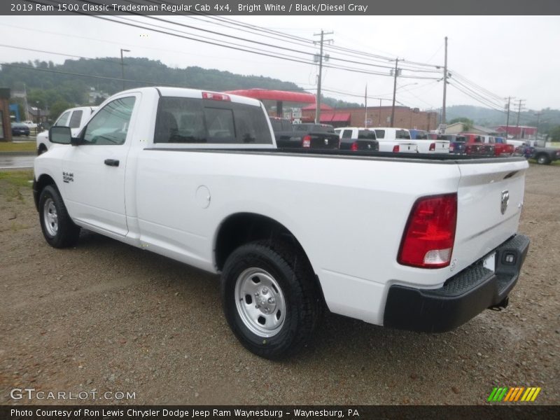 Bright White / Black/Diesel Gray 2019 Ram 1500 Classic Tradesman Regular Cab 4x4
