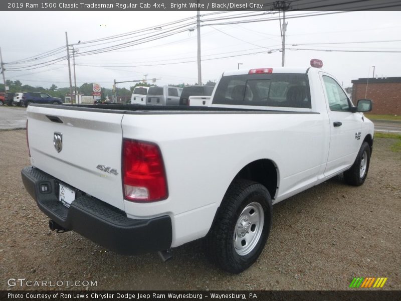 Bright White / Black/Diesel Gray 2019 Ram 1500 Classic Tradesman Regular Cab 4x4