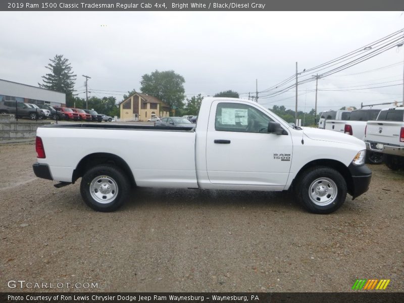 Bright White / Black/Diesel Gray 2019 Ram 1500 Classic Tradesman Regular Cab 4x4