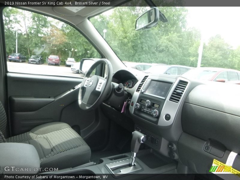 Brilliant Silver / Steel 2019 Nissan Frontier SV King Cab 4x4
