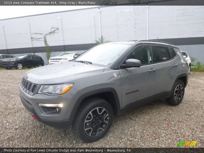 Sting-Gray / Black/Ruby 2019 Jeep Compass Trailhawk 4x4