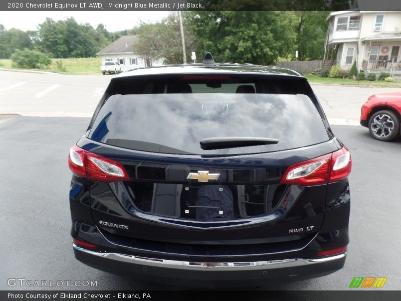 Midnight Blue Metallic / Jet Black 2020 Chevrolet Equinox LT AWD
