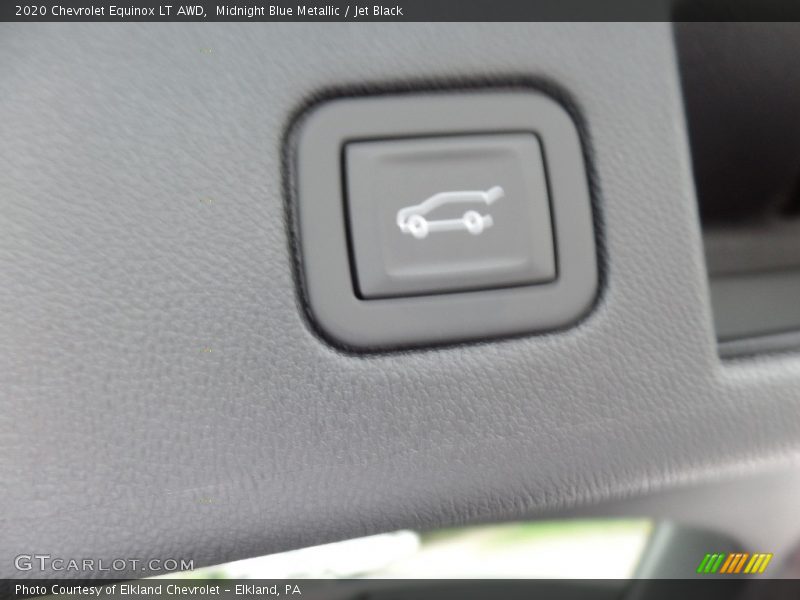 Midnight Blue Metallic / Jet Black 2020 Chevrolet Equinox LT AWD