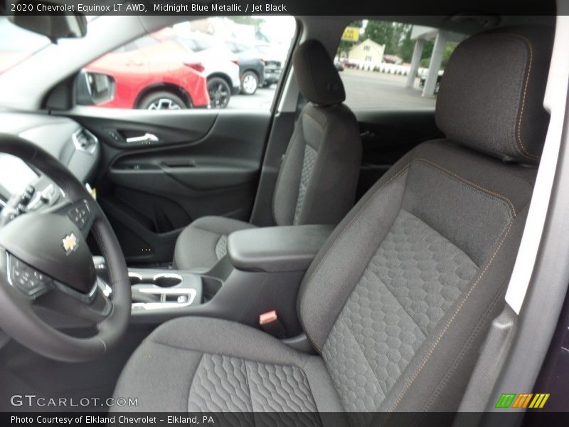 Midnight Blue Metallic / Jet Black 2020 Chevrolet Equinox LT AWD