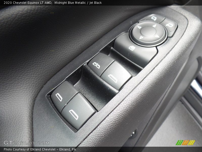 Midnight Blue Metallic / Jet Black 2020 Chevrolet Equinox LT AWD
