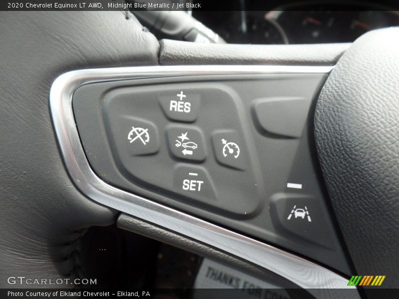 Midnight Blue Metallic / Jet Black 2020 Chevrolet Equinox LT AWD