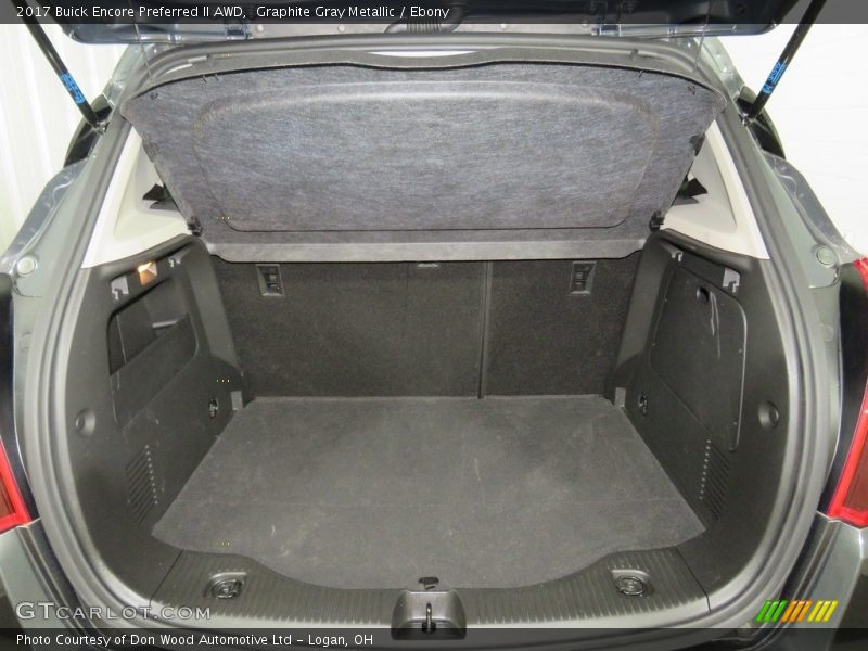 Graphite Gray Metallic / Ebony 2017 Buick Encore Preferred II AWD