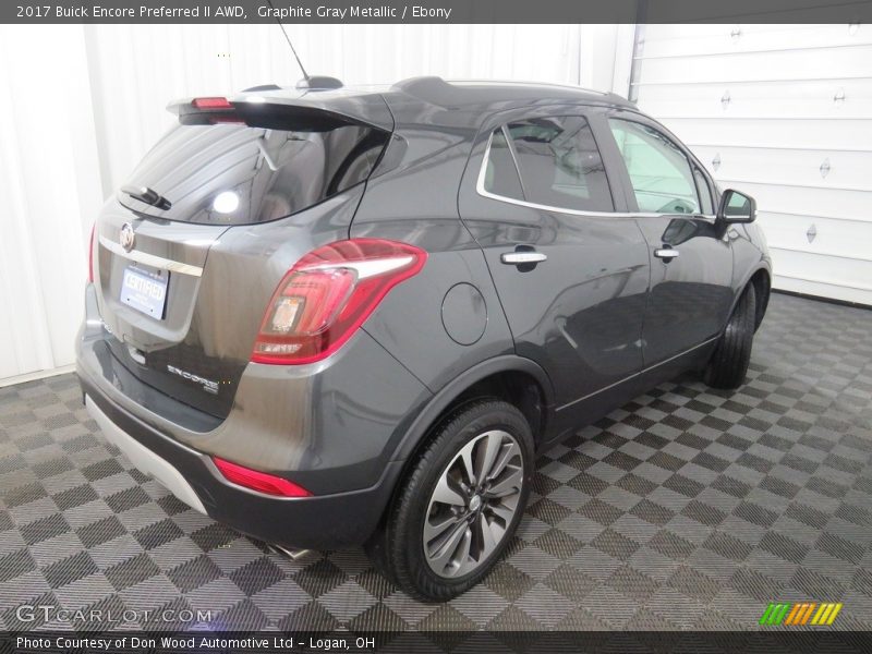 Graphite Gray Metallic / Ebony 2017 Buick Encore Preferred II AWD