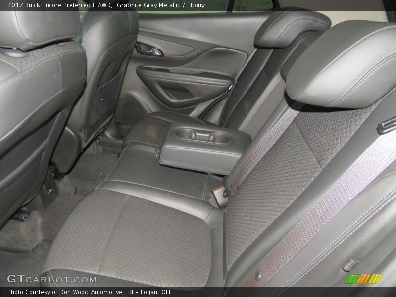 Graphite Gray Metallic / Ebony 2017 Buick Encore Preferred II AWD