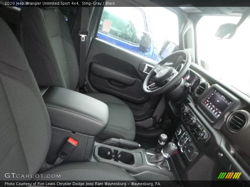  2020 Wrangler Unlimited Sport 4x4 Black Interior