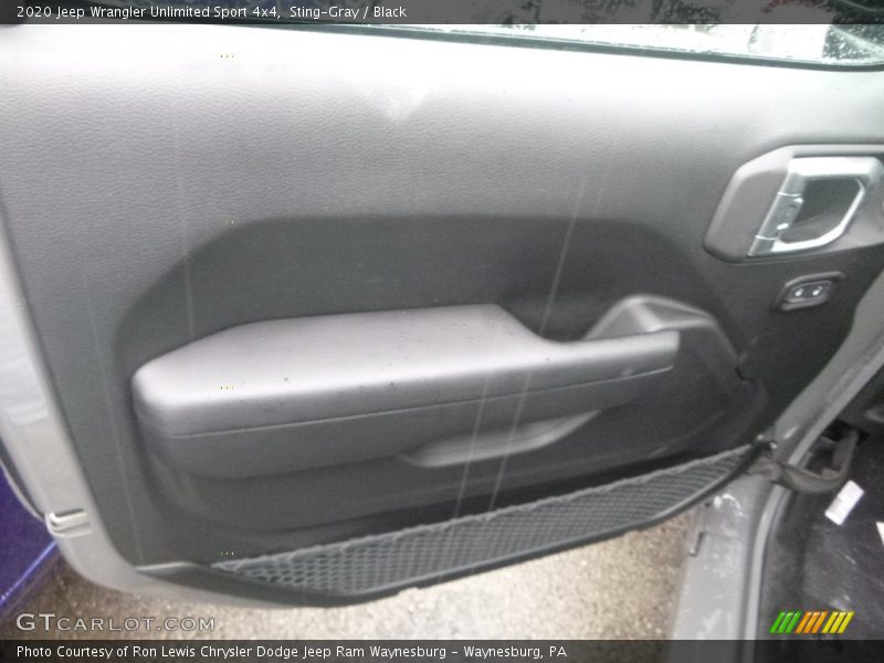 Door Panel of 2020 Wrangler Unlimited Sport 4x4