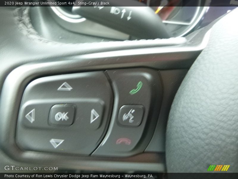 Sting-Gray / Black 2020 Jeep Wrangler Unlimited Sport 4x4