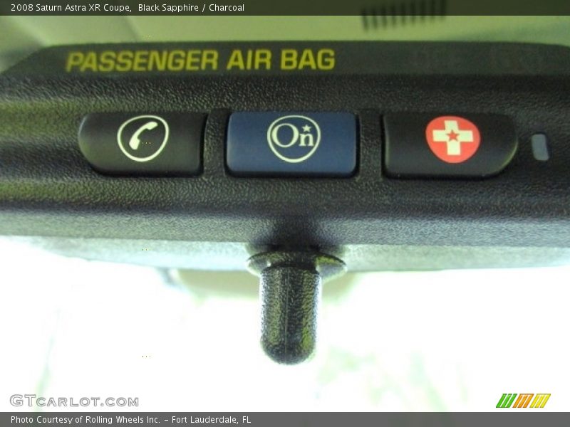 Black Sapphire / Charcoal 2008 Saturn Astra XR Coupe