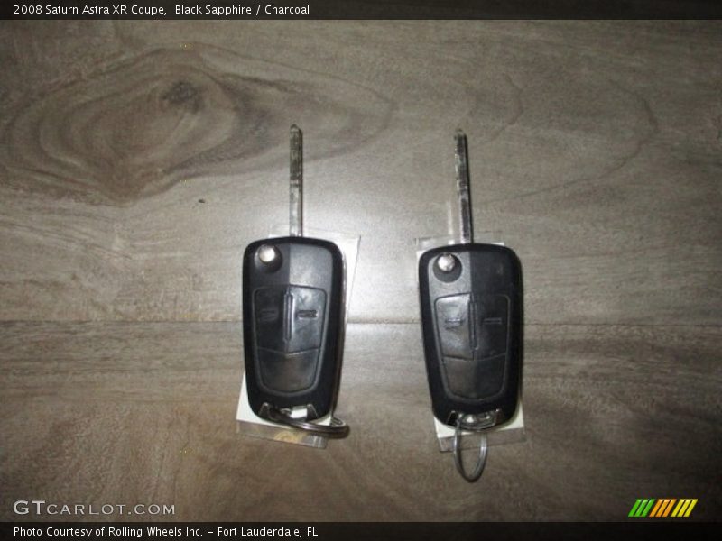 Black Sapphire / Charcoal 2008 Saturn Astra XR Coupe