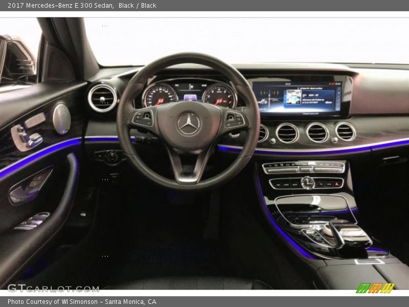 Black / Black 2017 Mercedes-Benz E 300 Sedan