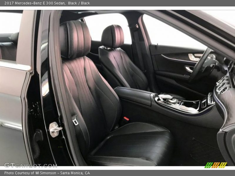 Black / Black 2017 Mercedes-Benz E 300 Sedan