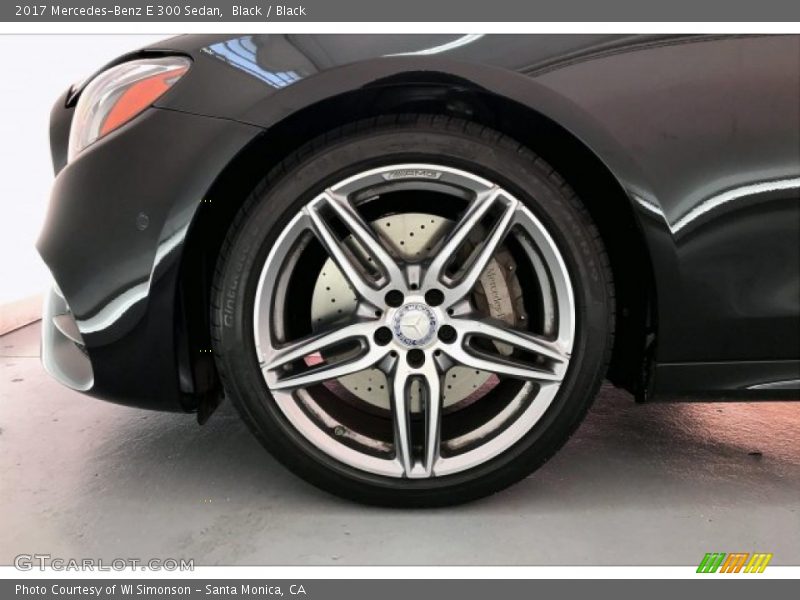 Black / Black 2017 Mercedes-Benz E 300 Sedan