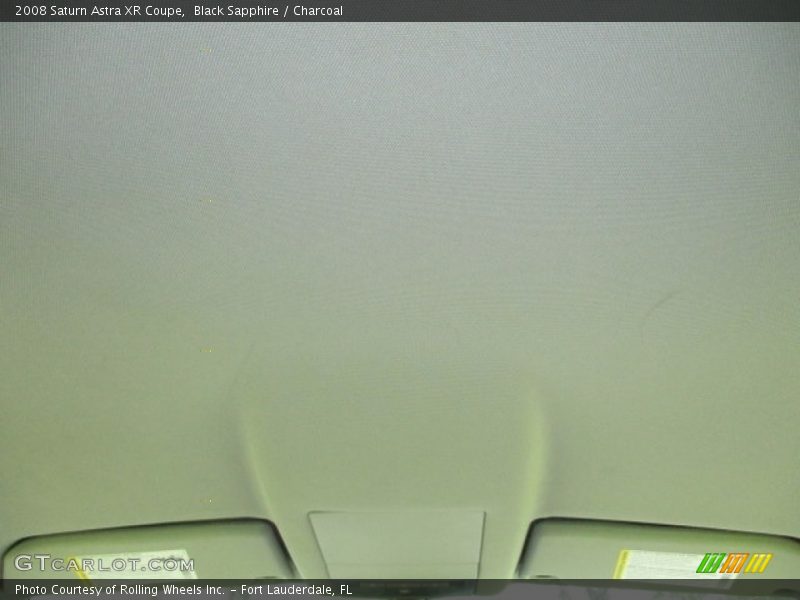 Black Sapphire / Charcoal 2008 Saturn Astra XR Coupe